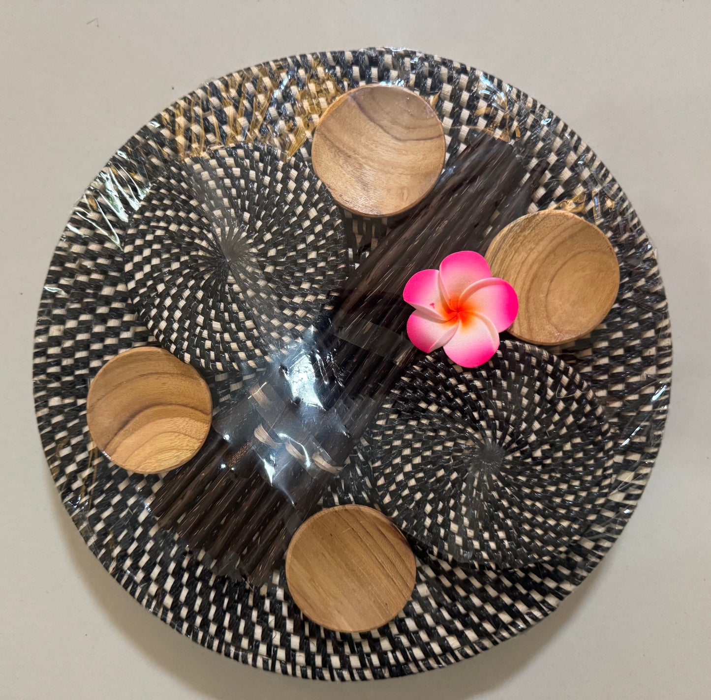 Handmade Balinese Rattan Placemat Sets