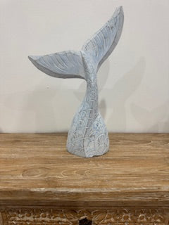 Hand Crafted Whale Tails Set of 3 - Blue