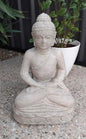 Sitting Buddha Grey 50cm