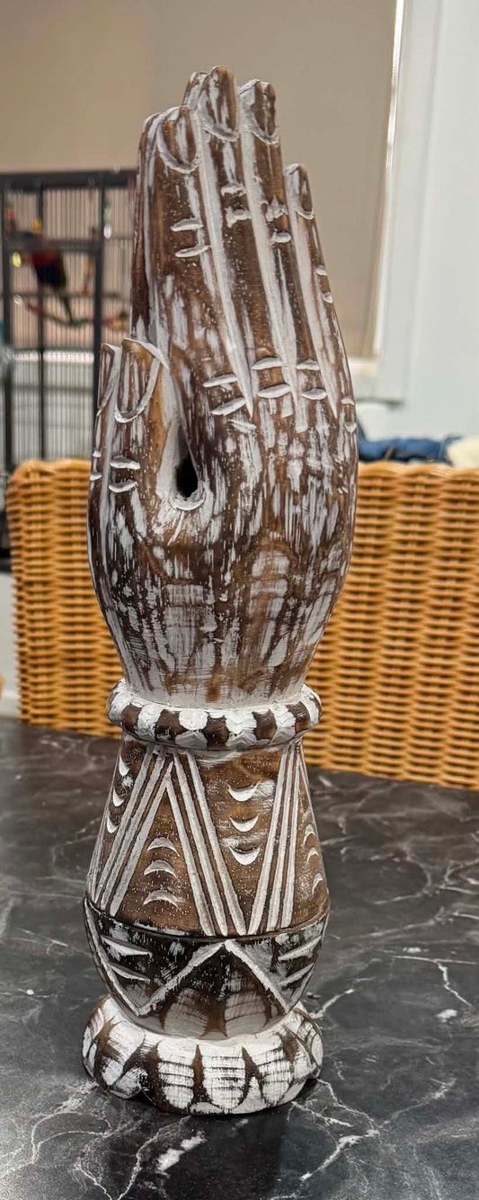 Praying Hand Brown