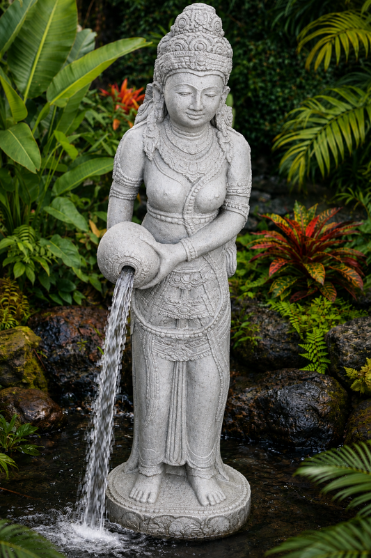 Lady Tara 1.2 meter Antique GreyStatue