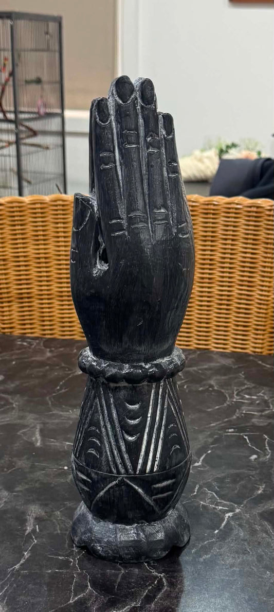 Praying Hand Black