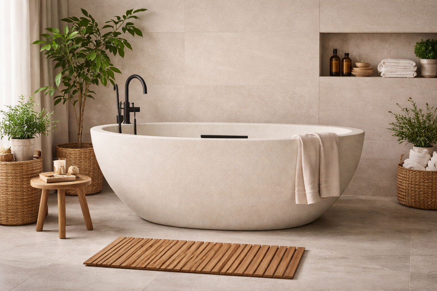 Terrazzo Bathtub