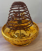 Balinese Incense Coil Holder for coil incense - Gold