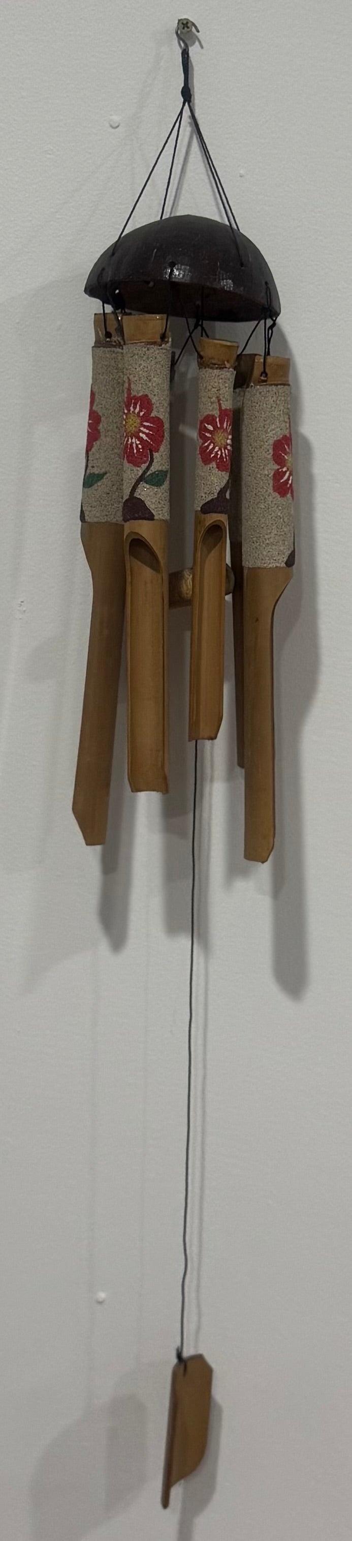 Windchime Bamboo Wind Chime - Flower