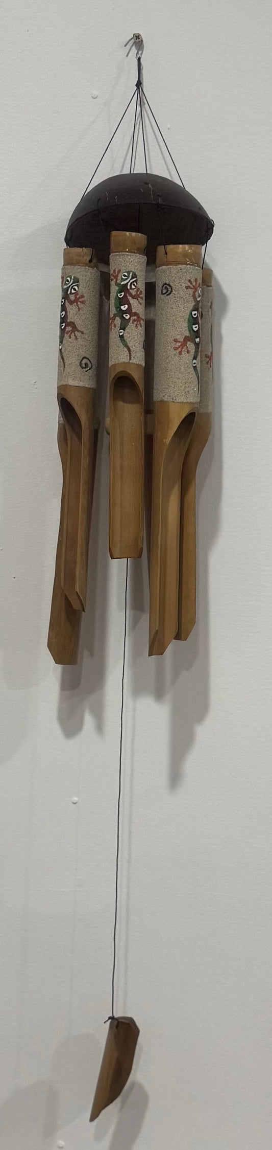 Windchime Bamboo Wind Chime - Lizard
