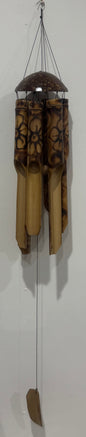 Windchime Bamboo Wind Chime - Flowers