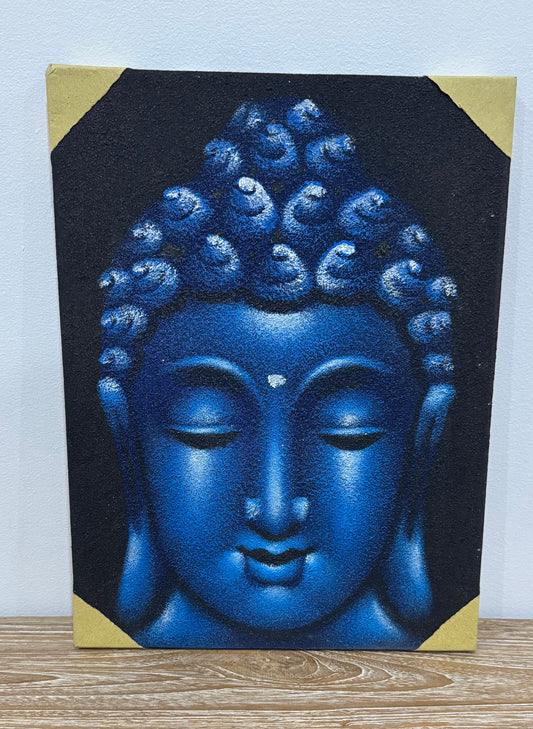 Budha Head Canvas Painting