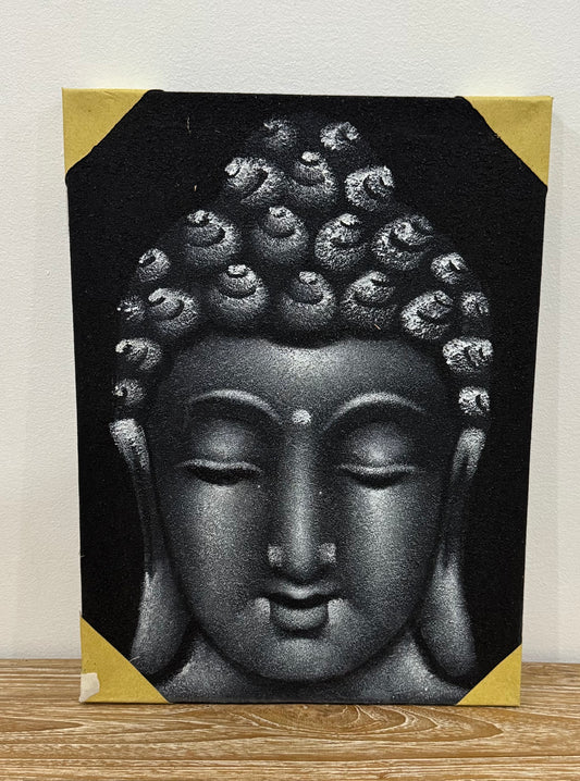 Budha Head Canvas Painting