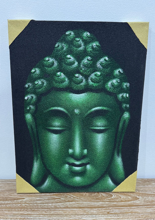 Budha Head Canvas Painting