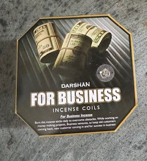 FOR BUSINESS Darshan Incense Coils
