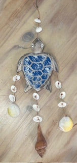 Hanging Turtle - Blue