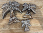 Hanging Timber Palm Trees - Brown