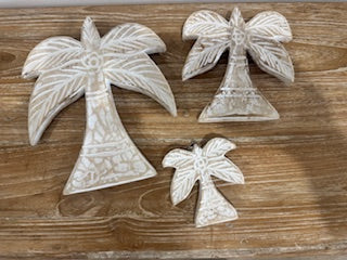 Hanging Timber Palm Trees - Natural