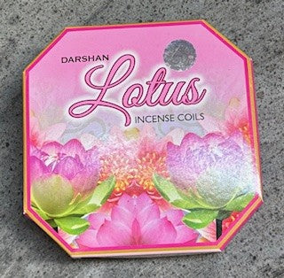 LOTUS Darshan Incense Coils